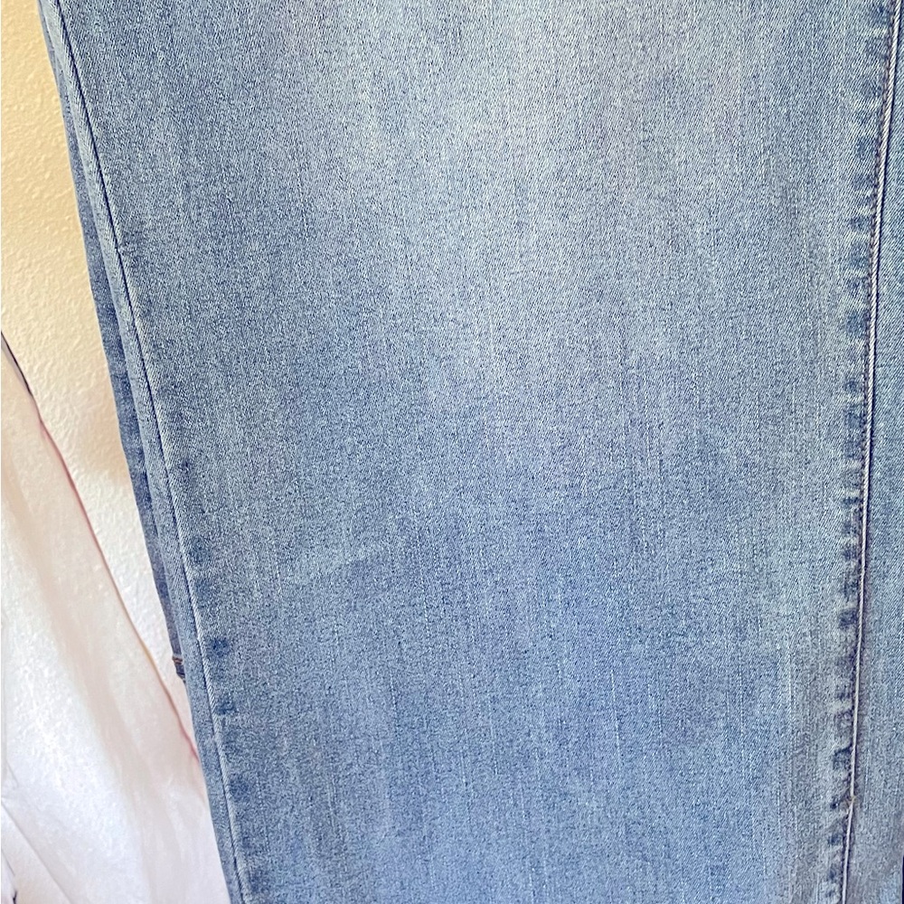 High Rise Crop Wide Leg Jeans - Picture 6 of 7